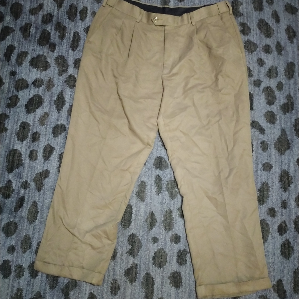 Savane Tan Dress Pants sz 38x26.5